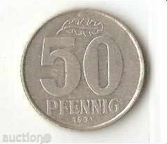 + GDR 50 pfenigi 1971