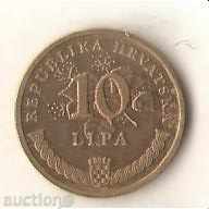 Croatian 10 linden 1999