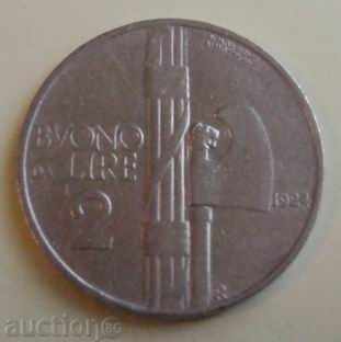 ΙΤΑΛΙΑ-2 λίρες -1924g.