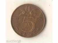 Холандия  5 цента    1960 г.