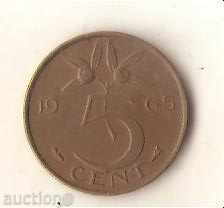 Olanda 5 cenți 1965