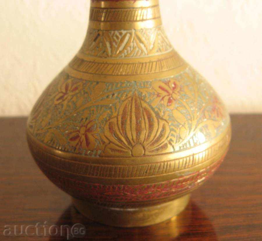 DECORATIVE VASE - BRASS with price 19.00 BGN | € 9.71