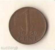 Холандия  1  цент  1956 г.
