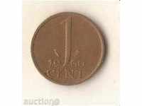 Холандия  1  цент  1960 г.