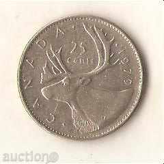 +Канада  25  цента  1979 г.