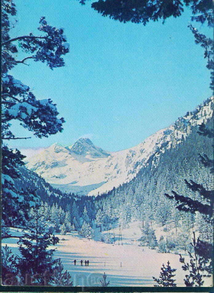 РИЛА планина Септември Д-15362-А/1979 СКИОРИ Мальовица /M257