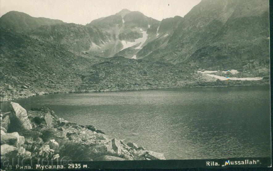 Rila Mountain Paskov № 28/1934 -. MUSALA 2935 m / M311