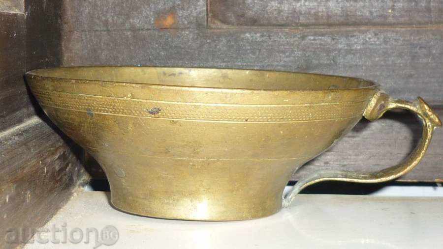 vas de bronz CUP Candiani Sfeșnic Imperiul Otoman