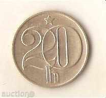 Чехословакия  20  халера  1974 г.