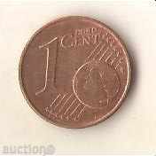 Austria 1 euro cent 2005