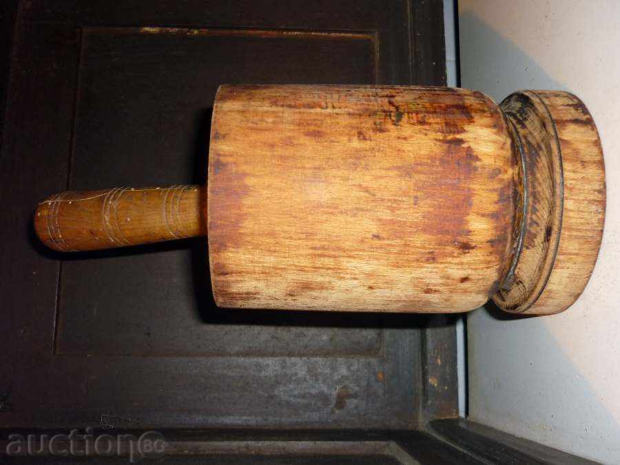 Auction Sandwich, mortar, wooden, wood, pot Auction Sandwich, mortar, wooden, wood, pot