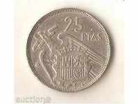 + Spania 25 pesetas 1957 (1958), al