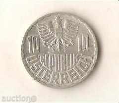 Austria 10 Gross 1964 with price 0.50 BGN | € 0.26