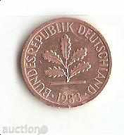 MFF 1 pfennig 1983 G with price 0.40 BGN | € 0.20 MFF 1 pfennig 1983 G with price 0.40 BGN | € 0.20