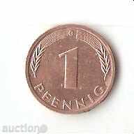 MFF 1 pfennig 1983 G