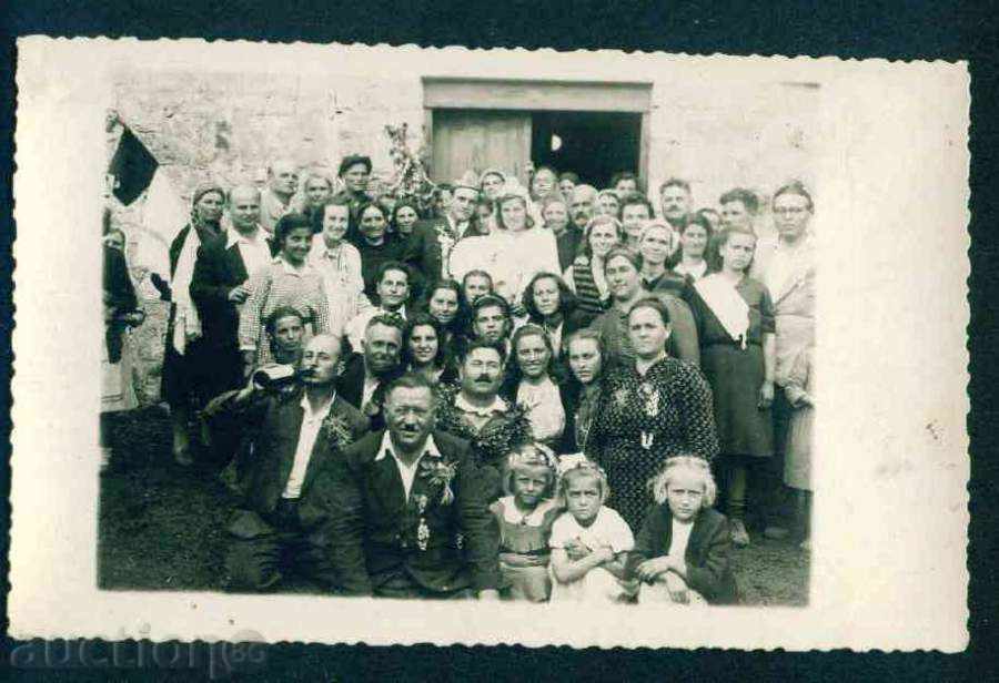 ШУМЕН  - фото СПОРТ - М.М. САРКИЗОВ - свадба 1947 год/ M5297