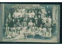 SHUMEN - picture STUDENTS AND TEACHERS 1933 y / M5298