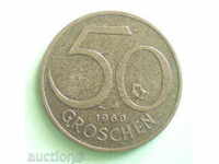 Австрия-50 гроша 1960г.