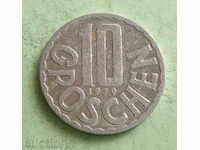 Австрия-10 гроша 1979г.