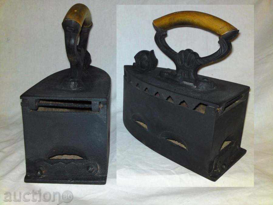 Стара ютия на жар с цена € 12.78 | 25.00 лв.