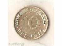 MFF 10 pfennig 1971 J