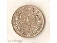 20 centimes Γαλλία 1971