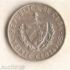 Κούβα 20 centavos 1968