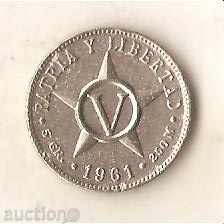 Κούβα 5 centavos 1961