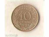 + Franța 10 centime 1970