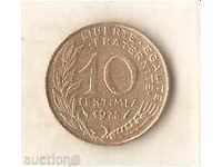+ Franța 10 centime 1975