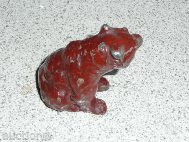 Auction Bear, plastic, metal Auction Bear, plastic, metal