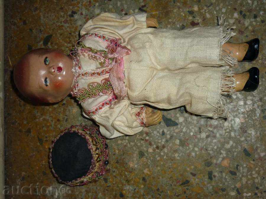 Ancient doll - boy, toy