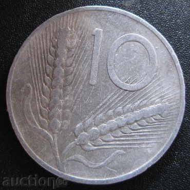 ΙΤΑΛΙΑ 10 λίρες -1953g.