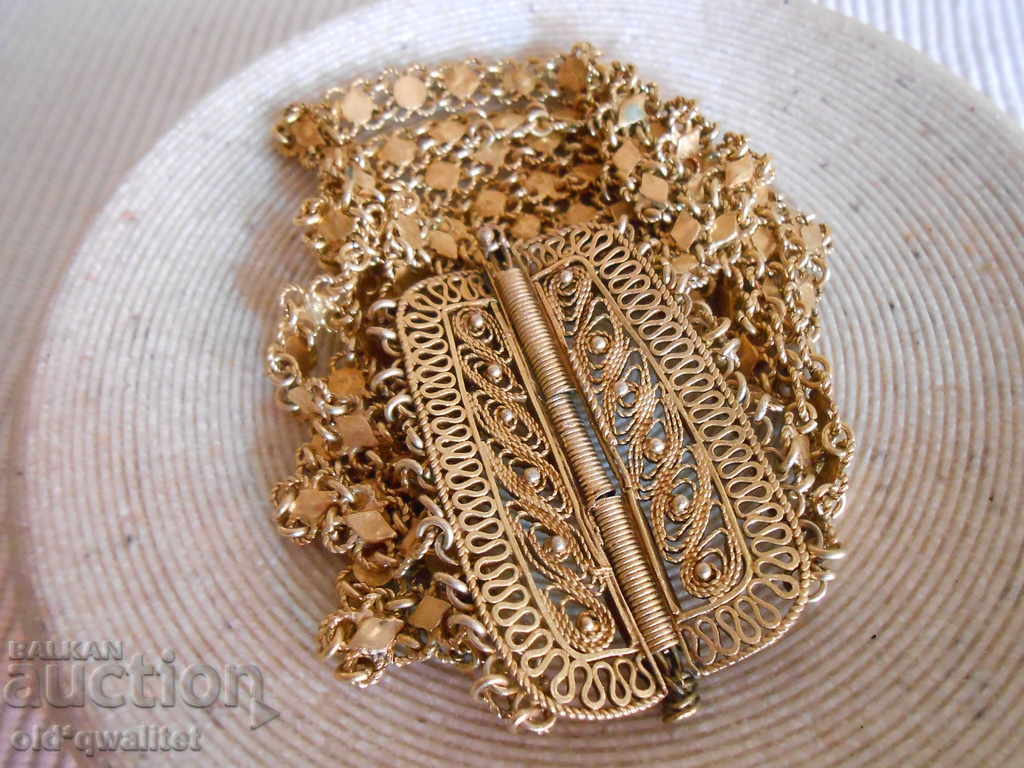 GORGEOUS ORIGINAL FILIGREE BRACELET, GOLD PLATED - 5 GORGEOUS ORIGINAL FILIGREE BRACELET, GOLD PLATED - 5