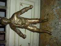 Bronze statuette figure plastic figure end of the 30's