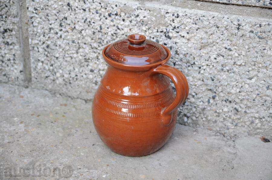 Гърне с капак с цена € 2.56 | 5.01 лв.