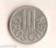 Австрия  10  гроша  1967 г.