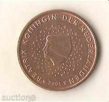 Netherlands 5 euro cents 2001 with price 0.40 BGN | € 0.20