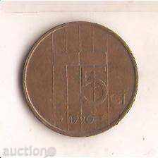 Netherlands 5 cents 1990