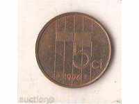 Netherlands 5 cents 1996