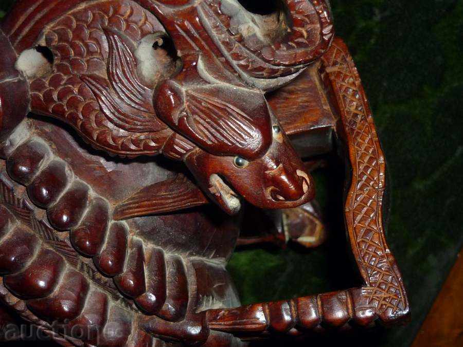 Delivery of Echo from the Far East, mask, figure, statuette, wood carving Delivery of Echo from the Far East, mask, figure, statuette, wood carving