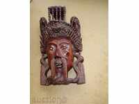 Echo from the Far East, mask, figure, statuette, wood carving