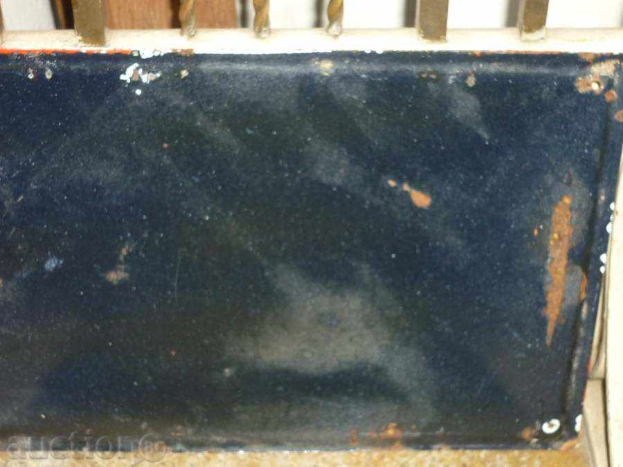 Delivery of Enamelled plaque, plaque Delivery of Enamelled plaque, plaque