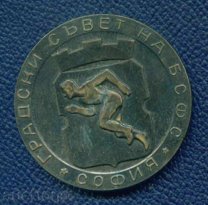 PLAKET - SOFIA - BRUSSELS CITY COUNCIL with price 7.80 BGN | € 3.99