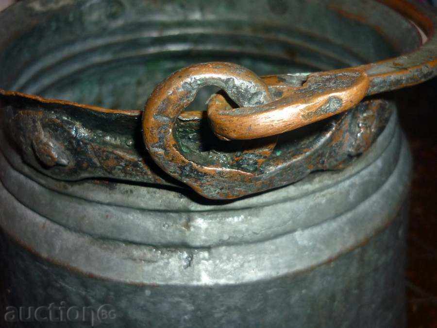 cazan oală de cupru, cupru, oală de cupru antic cu ciocanul manual - 5 cazan oală de cupru, cupru, oală de cupru antic cu ciocanul manual - 5