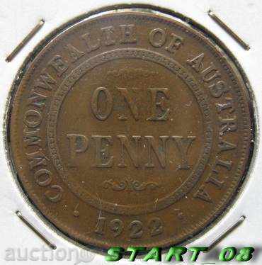 AUSTRALIA-penny-1922