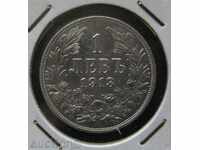 1 lev 1913 - silver