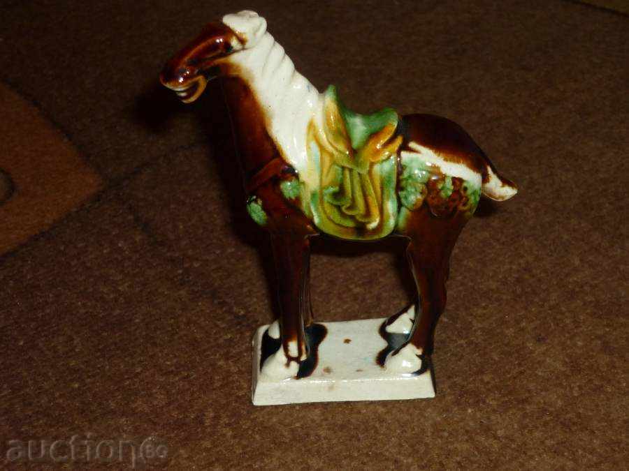 Porcelain figurine - horse, figure, statuette