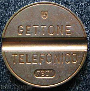 telephone token - Italy