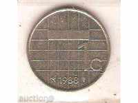 Olanda 1 Gulden 1988